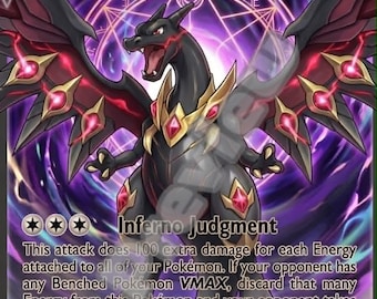 Charizard VMAX Gx pokemon card