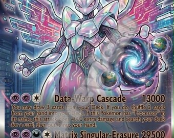 Mewtwo VMAX Gx Pokemon Card