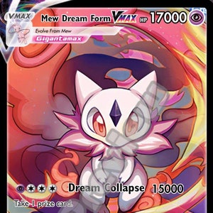 Mew Dream Form VMAX pokemon card