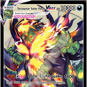 Carte Pokémon Tyranitar Forme Solaire Ex