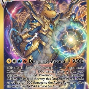 pokemon cards dragonite vmax Vmax Dragonite Card