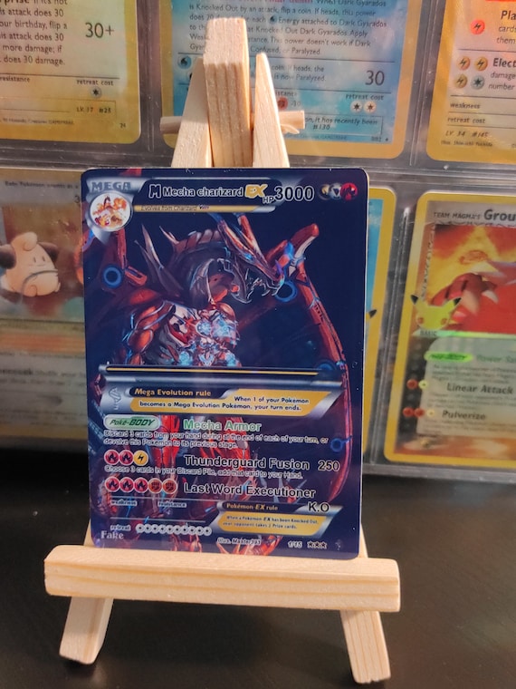 M Mecha Pikachu ex pokemon card