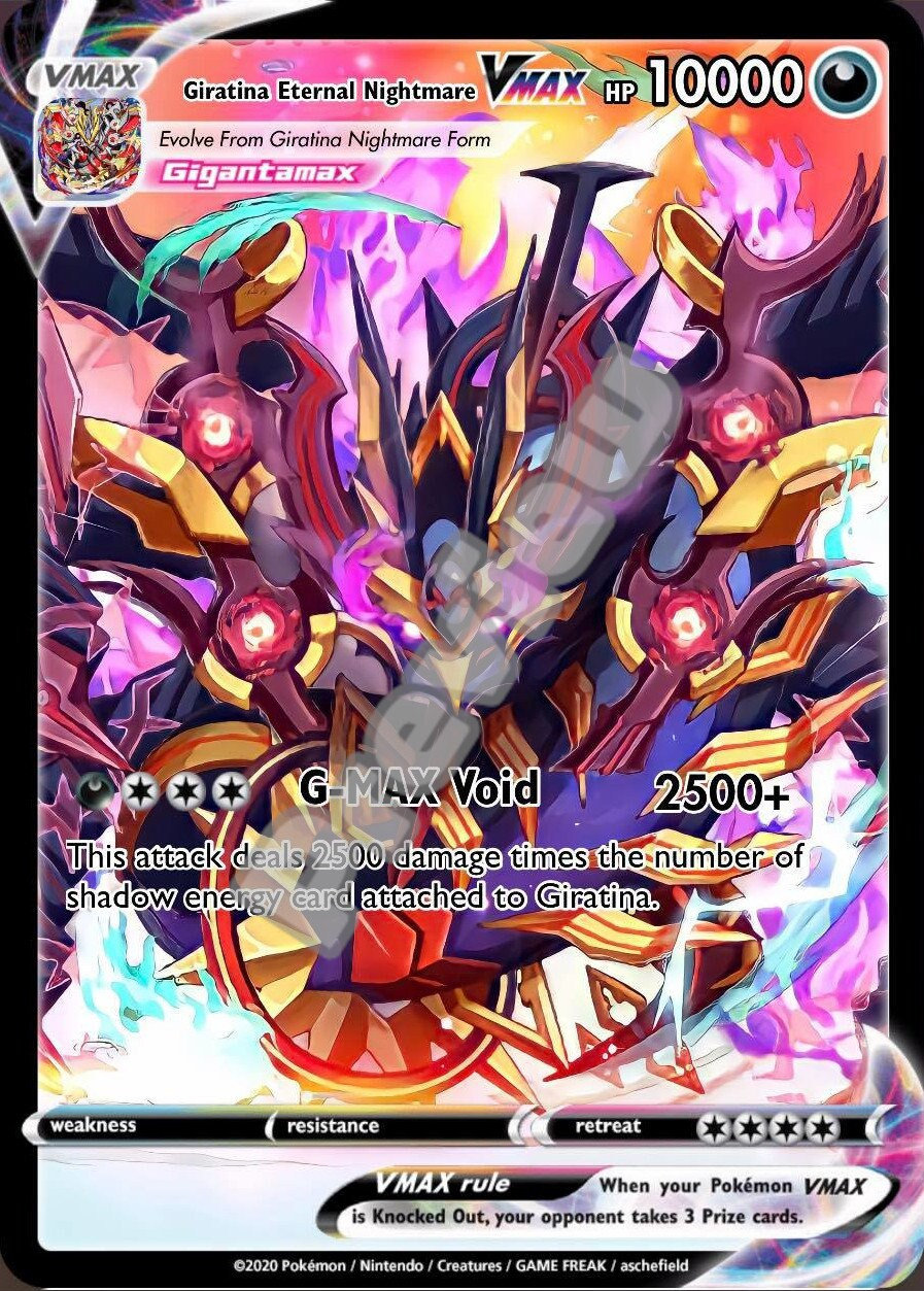 Giratina Eternal Nightmare VMAX