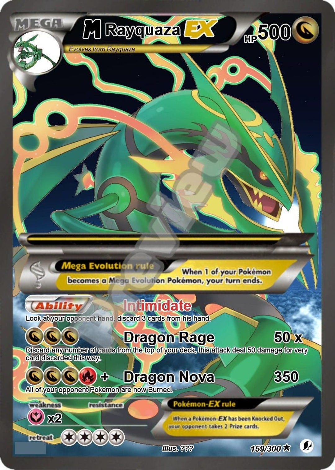 M レックウザ Ex ポケモンカード - Etsy 日本 M レックウザ Ex ポケモンカード - Etsy 日本