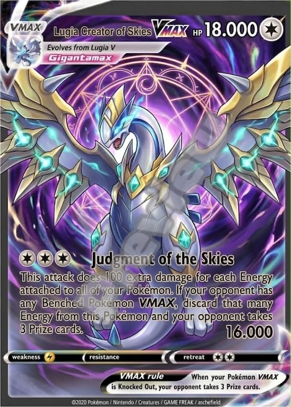 lugia vmax pokemon card A]Lugia V SR:SA[s12 110/098](Expansion Pack "Paradigm Trigger") Ultra Rare Card Type Lugia VMAX GX Pokemon Card
