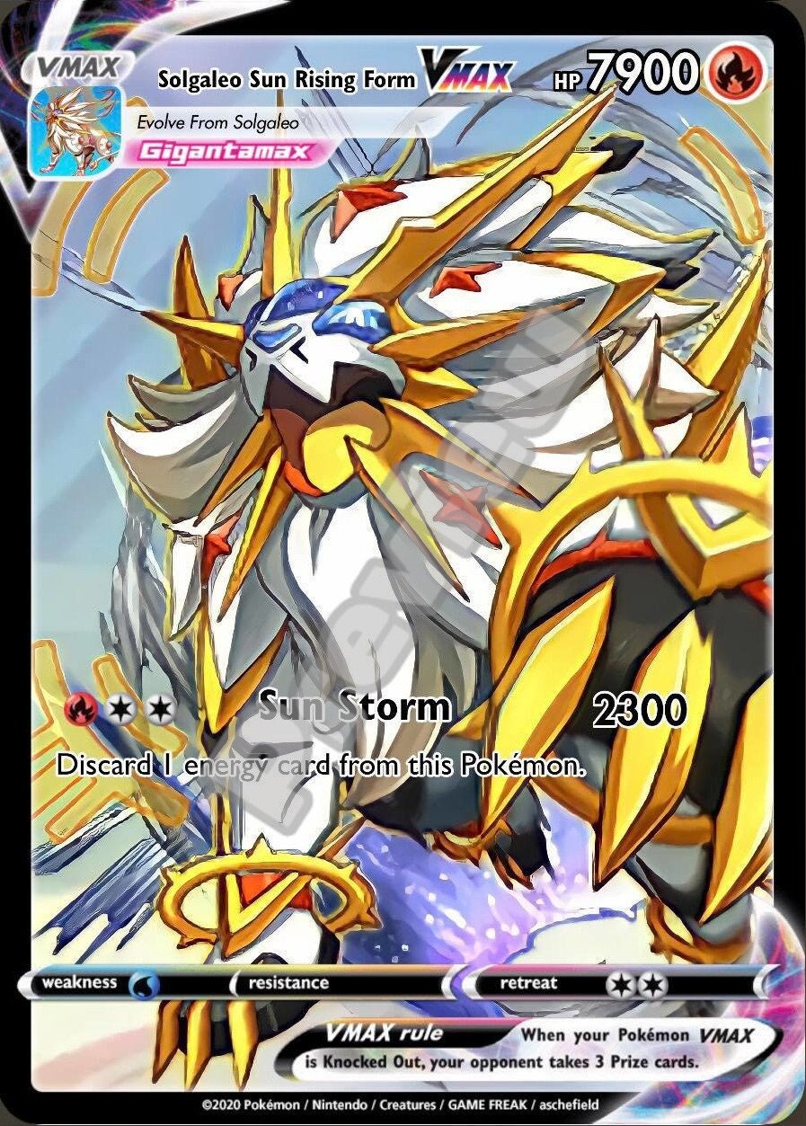 Lunala Solgaleo Ultra Necrozma Set of 5 Cards Ultra Rare -  Denmark