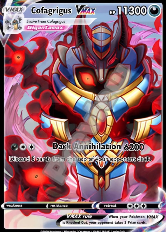 Cofagrigus VMAX Pokemon Card