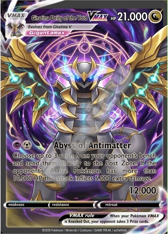 giratina gx pokemon card (Team Plasma) - Holofoil Black and White Promos holofoil pattern or surface detail) Garchomp & Giratina-GX | Unified