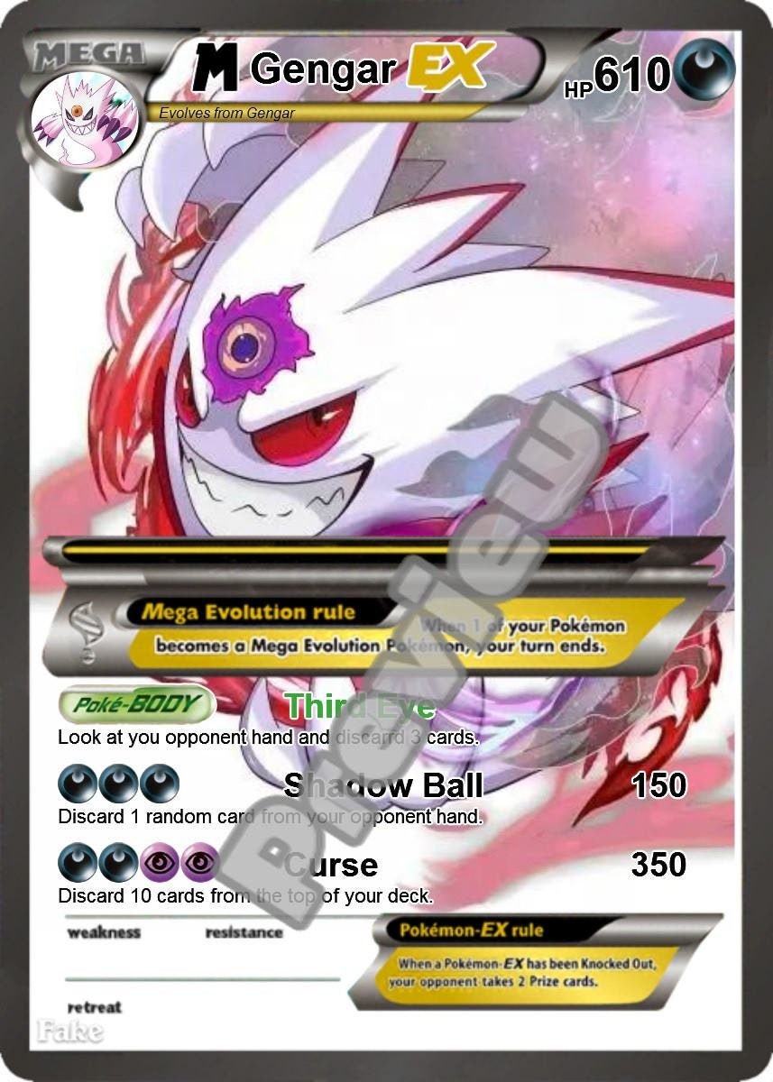 Mega Gengar Ex 