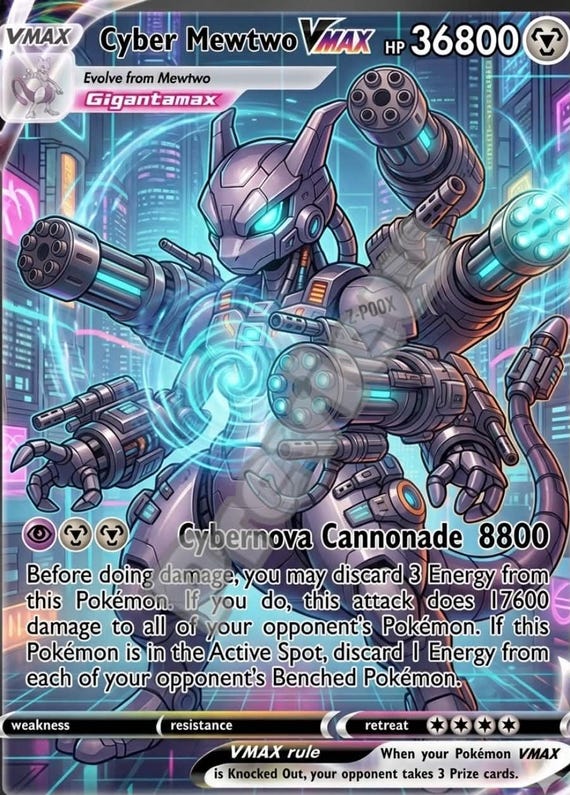 cyber mewtwo z gx pokemon card Cyber Mewtwo Z GX Pokemon Card