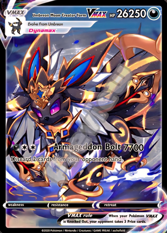ブラッキームーンVmax gx ex Vstar Gx ポケモンカード - Etsy 日本