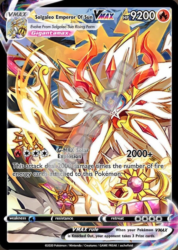 Solgaleo Sun Rising Form Vmax -  Portugal