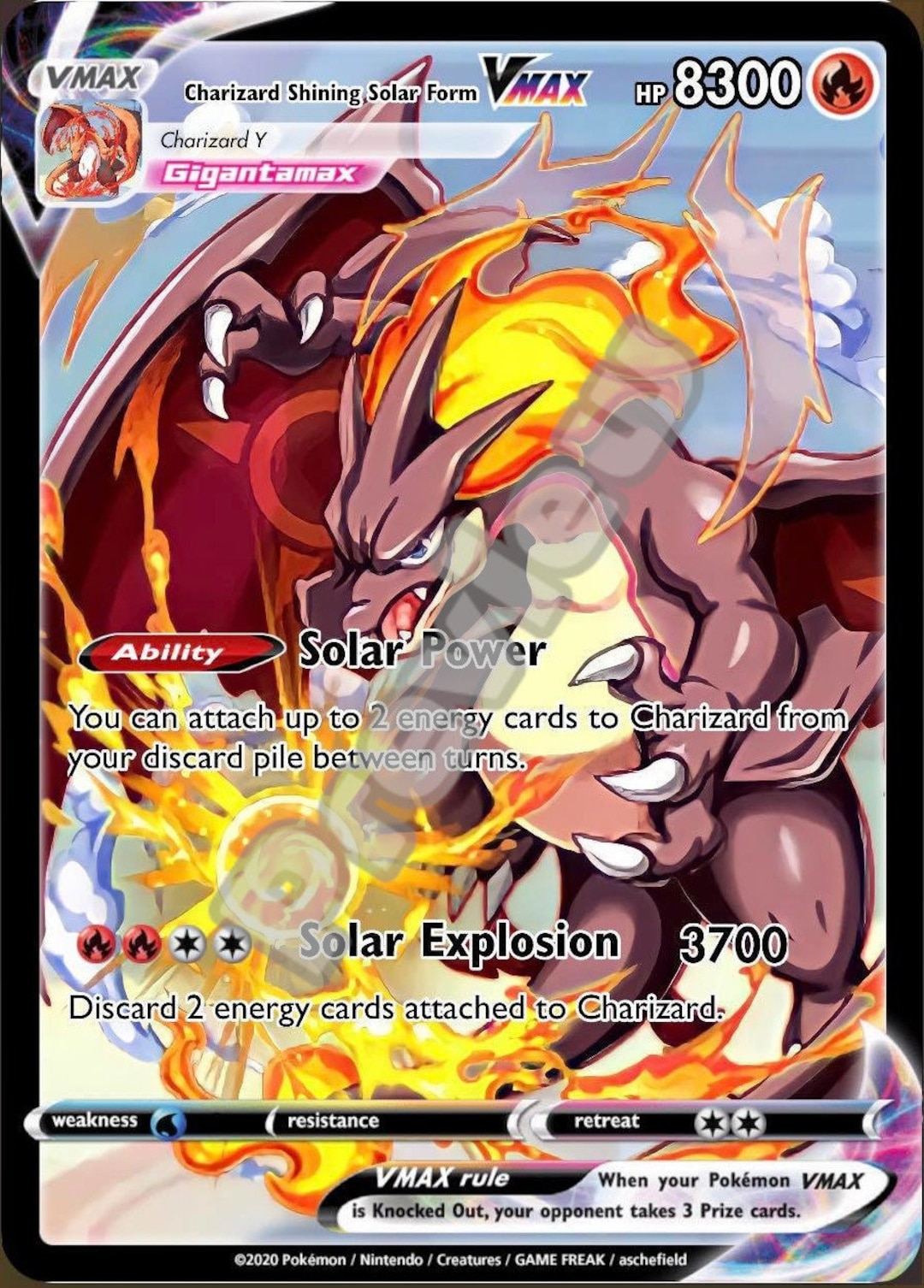 M Gengar & M Shiny Gengar Ex Proxy Pokemon Card Premium Quality Set 2 Cards - Israel