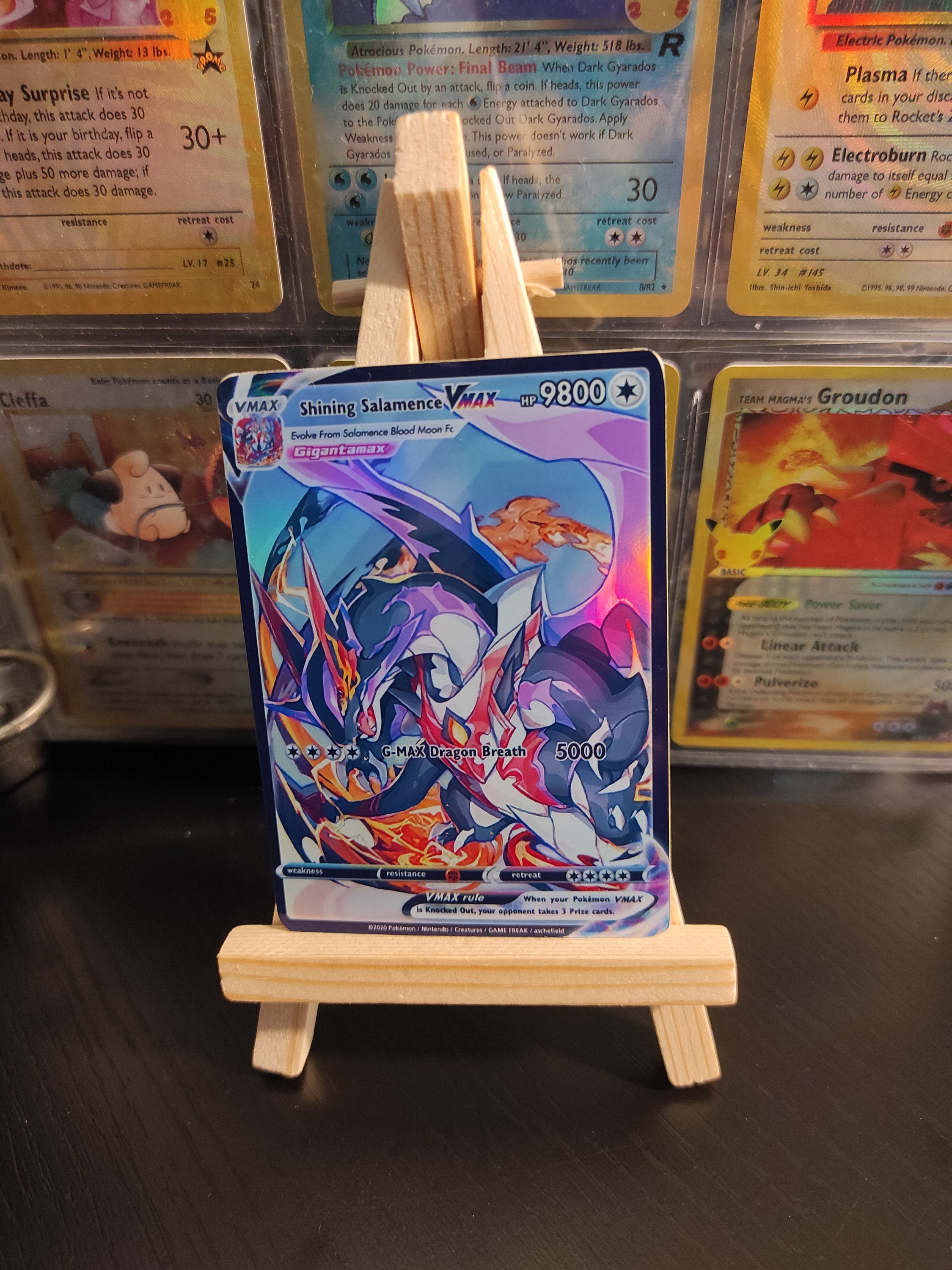 世界112枚 PSA10 ボーマンダVMAX salamence HR 44 PSA 10 GEM MINT Salamence VMAX 144/189 Darkness Ablaze FULL