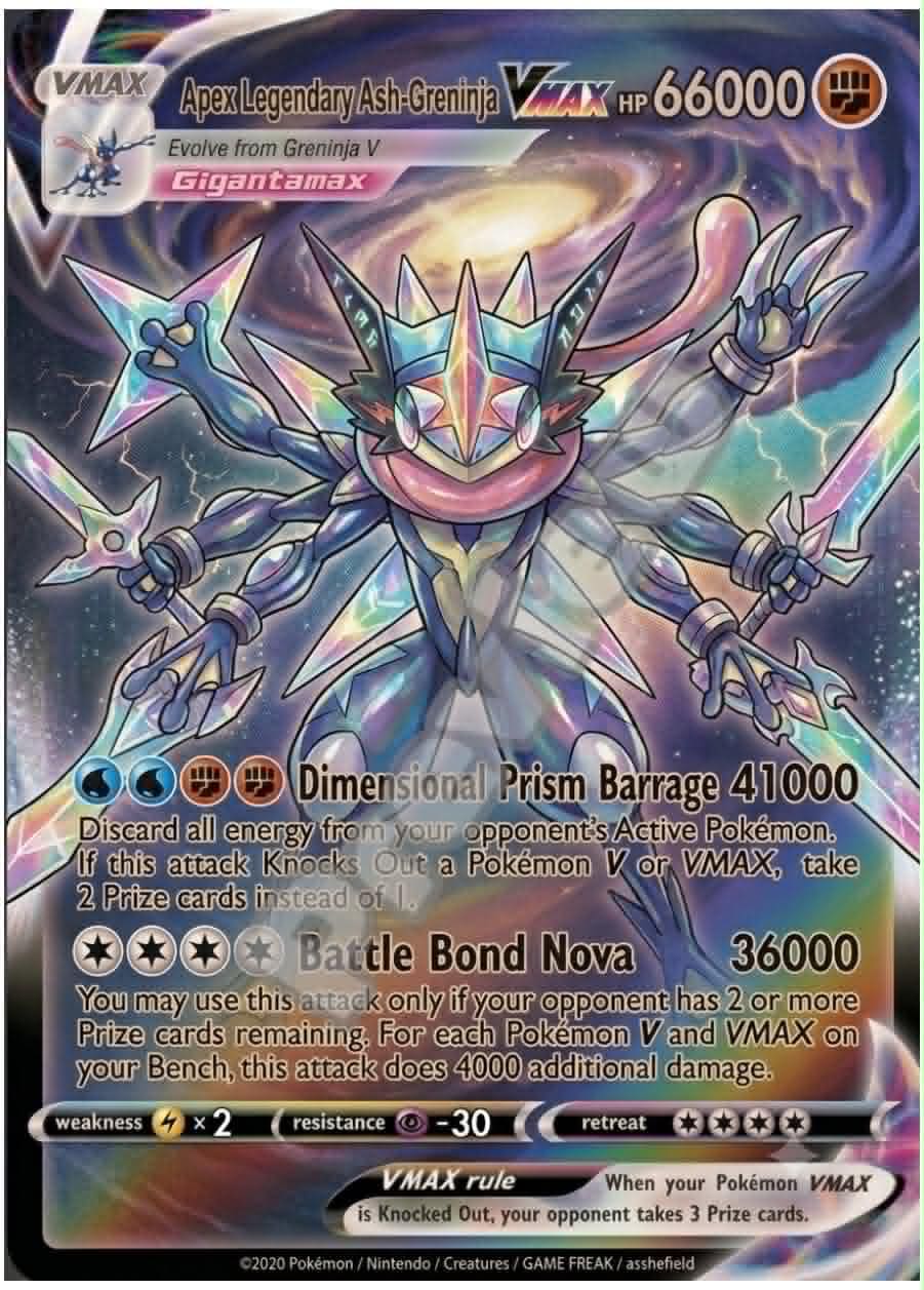 Ash Greninja Gx - Etsy