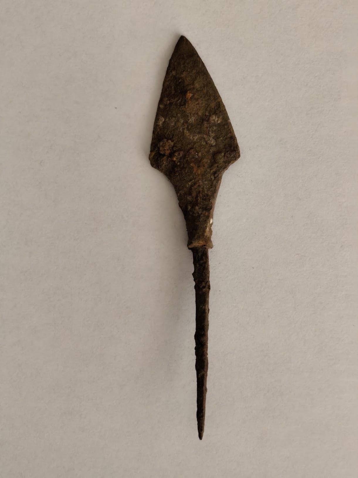 Ancient Roman Iron Arrowhead 200-300 Ad. War Relic 12 Cm - Etsy