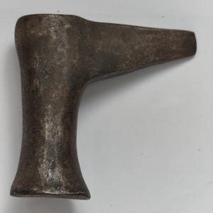 Rare Ancient Near Eastern Bronze Foot-Shaped Ritual Axe Head 1500 b.c.