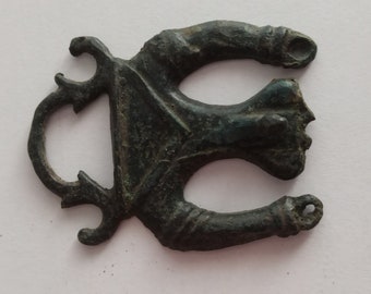 Grand pendentif phallique romain antique en bronze 200-300 annonces