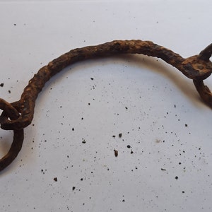 Ancient Byzantine Iron Horse Bridle 1300-1400 ad
