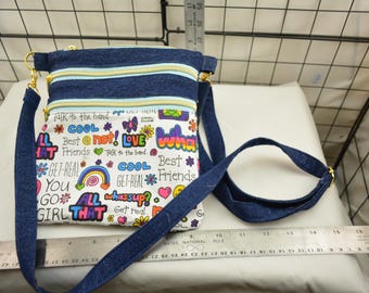 Zippy Crossbody Bag - Slang Phrasen