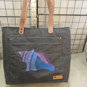Waxed Canvas Tote