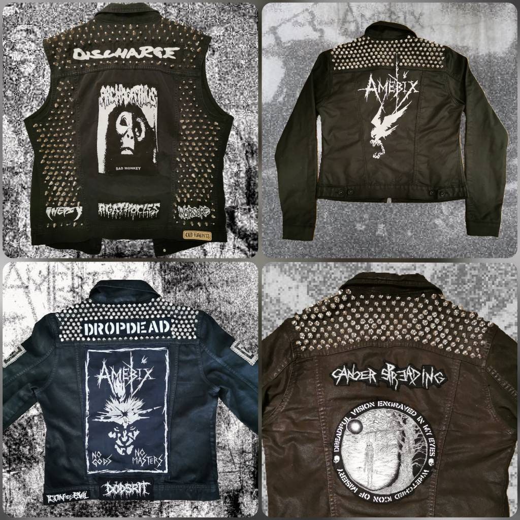 CUSTOM ORDER / Punk Jacket / Punk Vest / Crust Punk / Metal / - Etsy UK