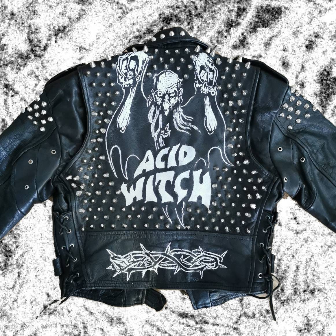 CUSTOM ORDER Jackets and Vests Studded Leather Jackets Punk