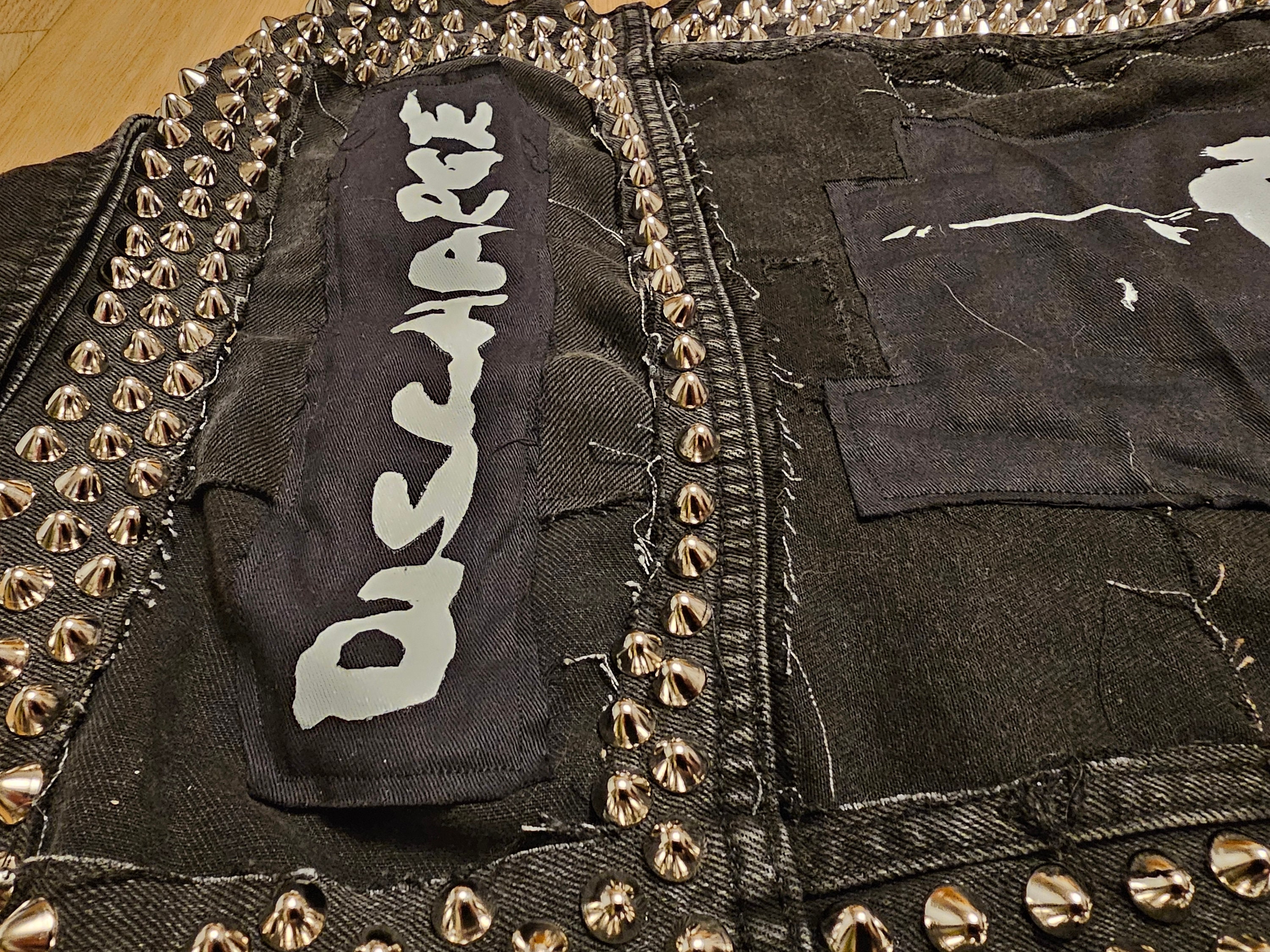 Crust Punk Diy | Jacket from @odd.reflection