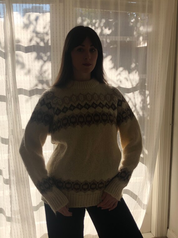 Vintage Icelandic Wool Knit