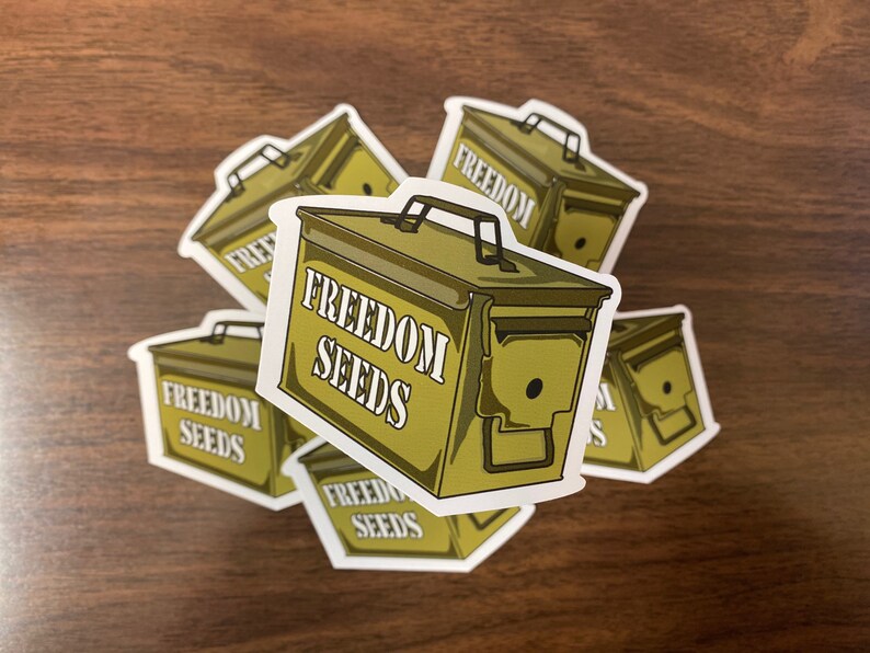 Freedom Seeds Sticker