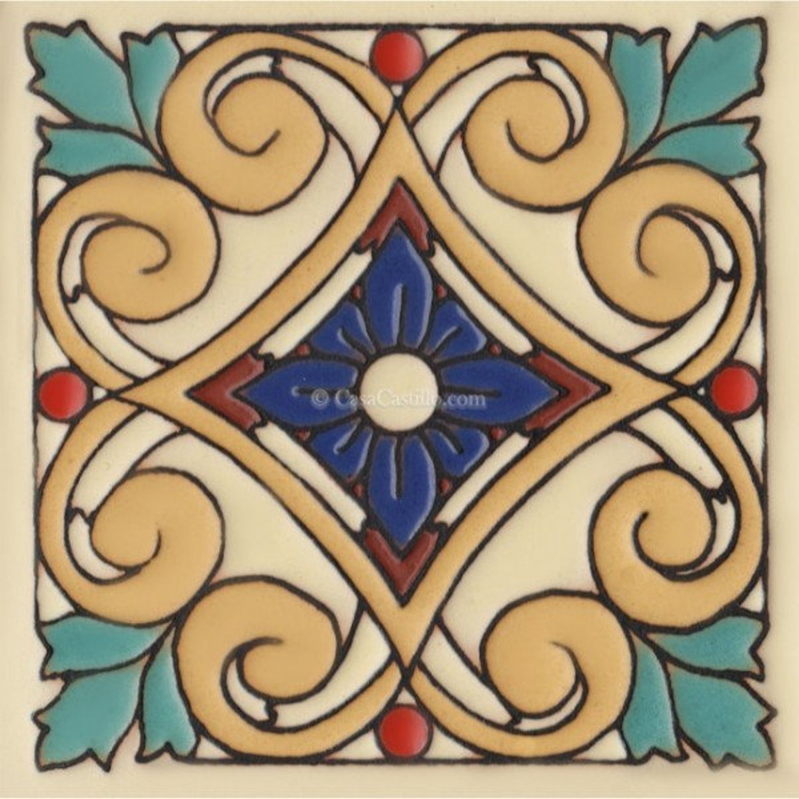 Ceramic High Relief Malibu Tiles Handcrafted CS225 you Etsy