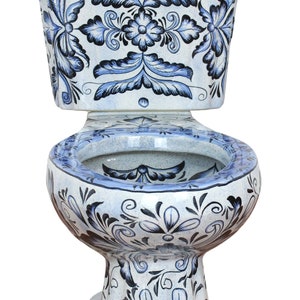 Mexican Roman Style ELONGATED TOILET - Alas de Angel - image 6