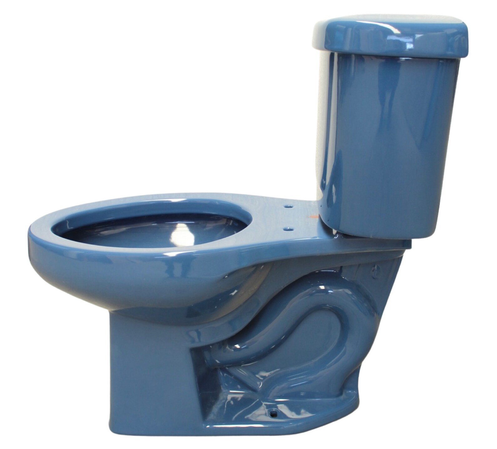 Mexican Toilet ELONGATED Hand Painted Blue Colonial Cato Etsy