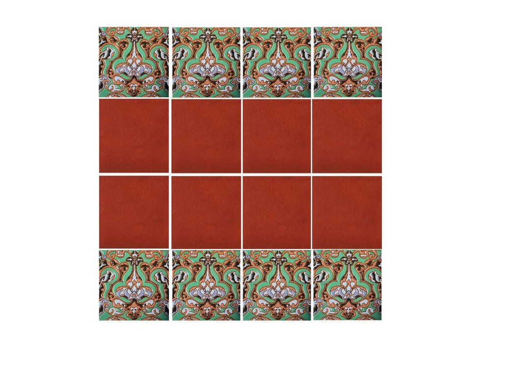 Ceramic High Relief Border Tiles Handcrafted - Ambrosia - (you Select ...
