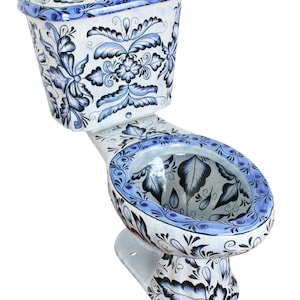 Mexican Roman Style ELONGATED TOILET - Alas de Angel - image 2