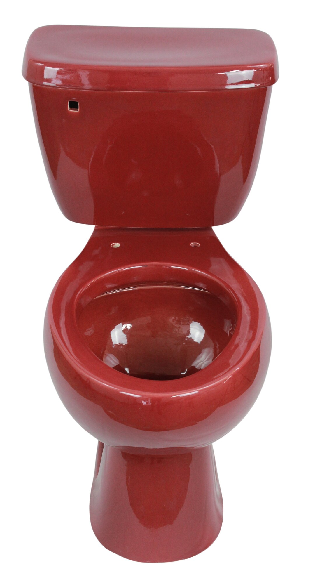 Mexican Toilet ELONGATED Comfort Height Hand Painted Rojo Granada ...