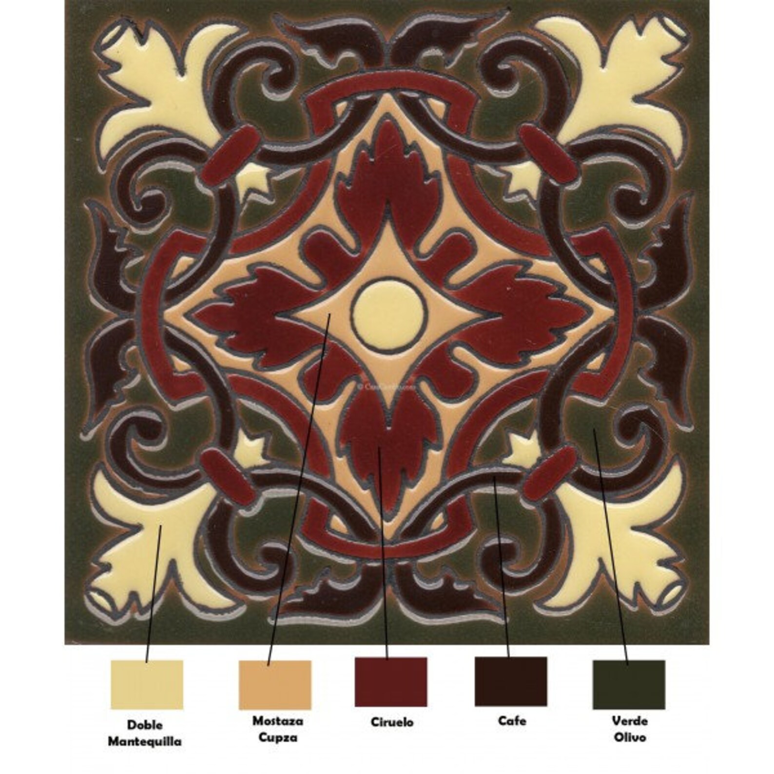 Ceramic High Relief Malibu Tiles Handcrafted Trinidad you Etsy