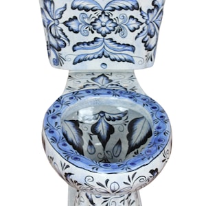 Mexican Roman Style ELONGATED TOILET - Alas de Angel - image 5