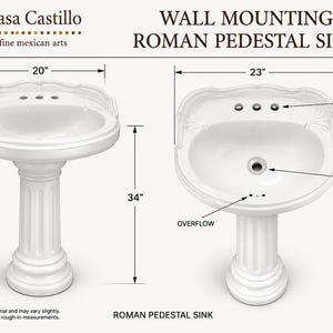 Mexican Roman Style ELONGATED TOILET - Alas de Angel - image 10