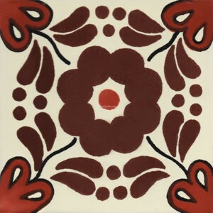 AZULEJOS PARA PISCINAS Cerámica Talavera Mexicana Resistente a las Heladas Azulejos Artesanales Tradicionales - Guerrero - (usted selecciona el tamaño)