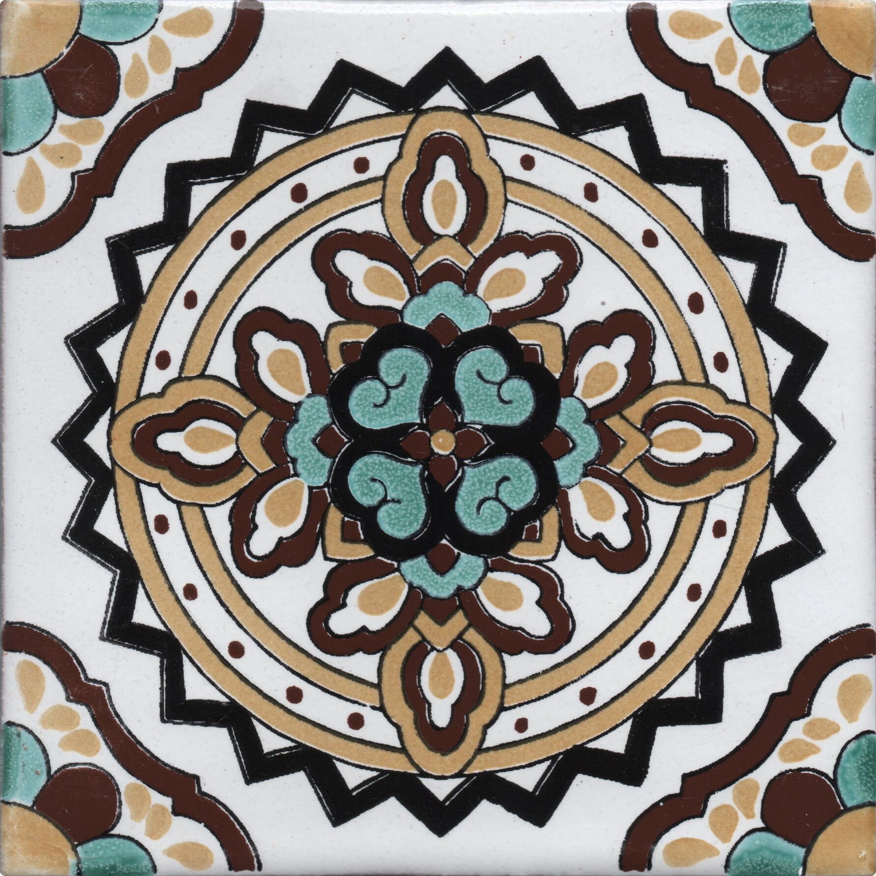 Home & Hobby Flooring you select the size Ayala POOL TILES Mexican Talavera Ceramic Frost Proof