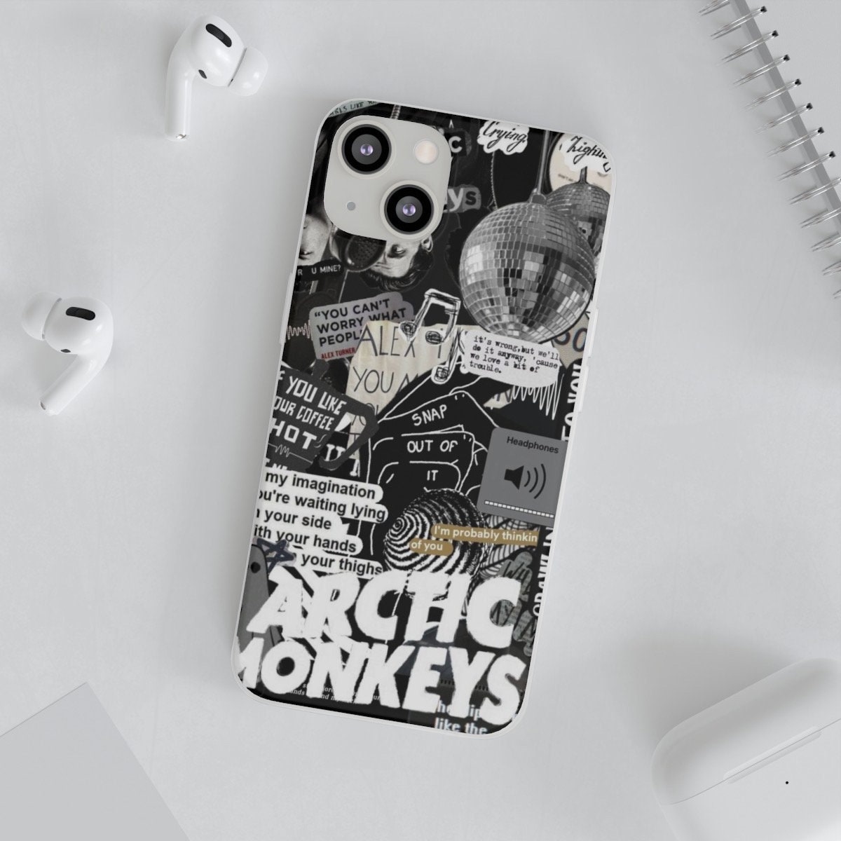 Discover Arctic monkeys phone case. Arctic monkey iPhone Case