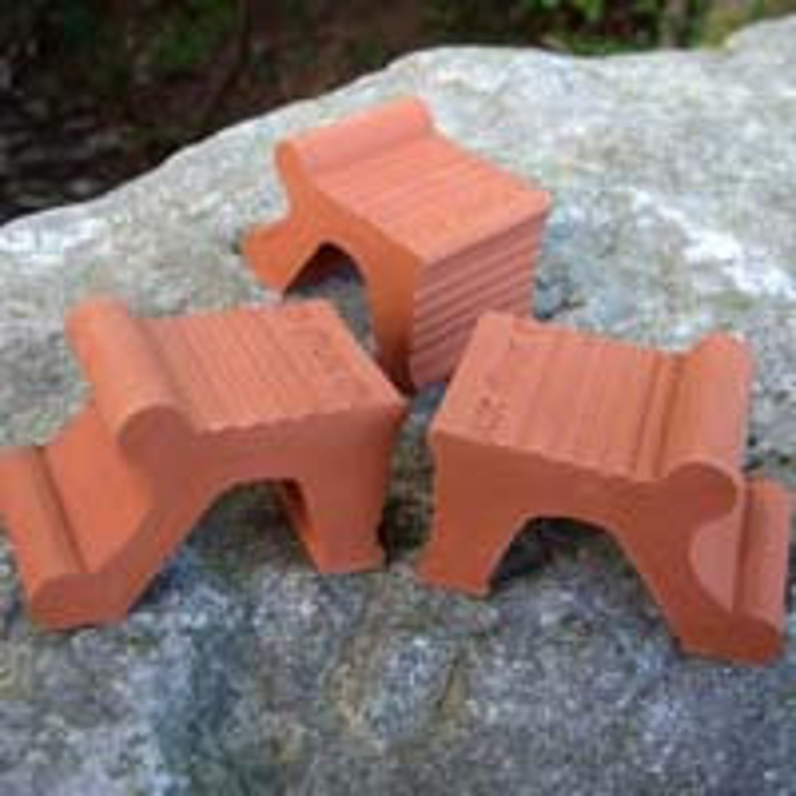 Terracotta Pot Feet Traditional Large / Medium / Small set Etsy