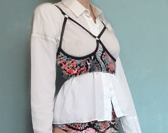 snake bralette