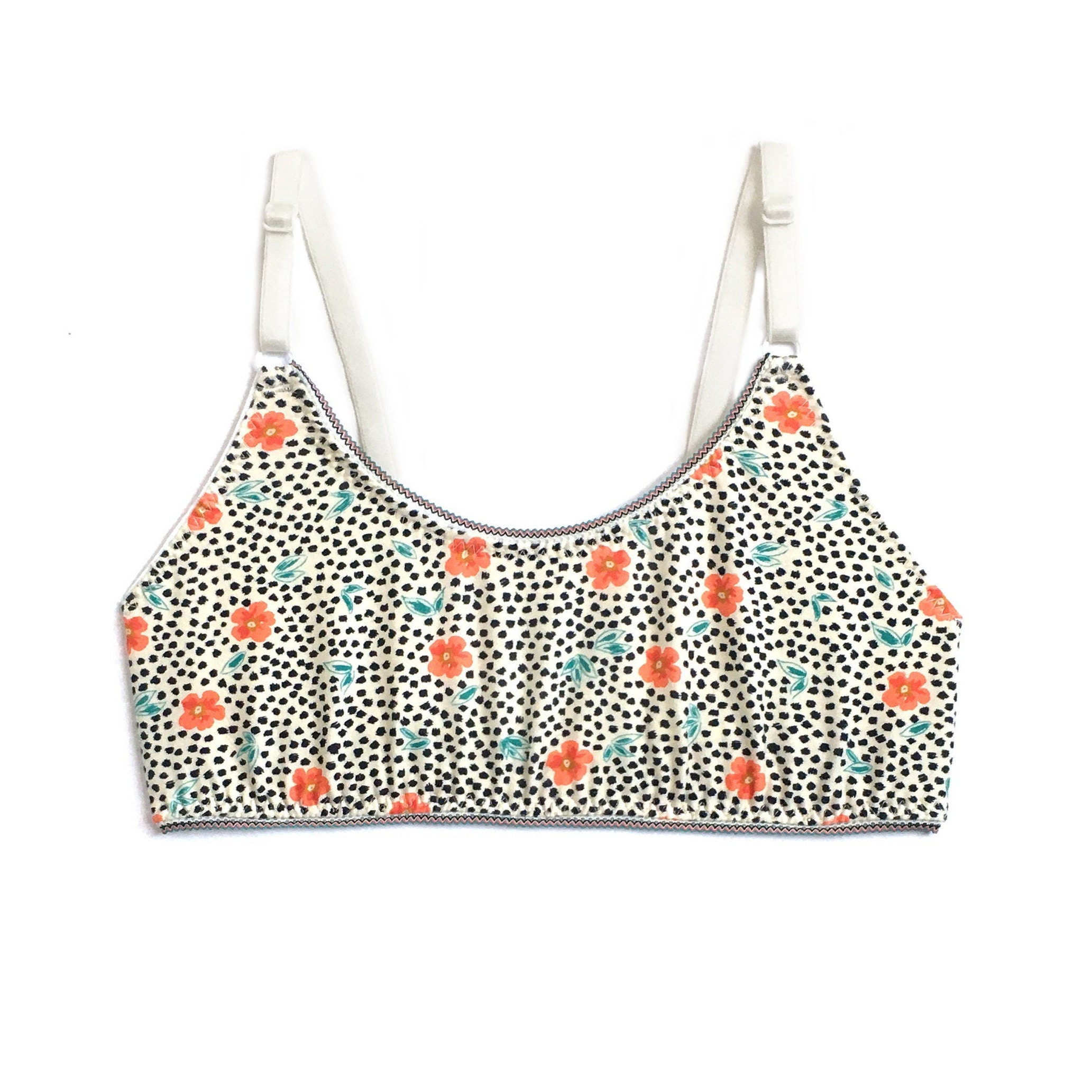 Bralette PDF Sewing Pattern | Download Two Soft Bra Patterns | Celeste ...