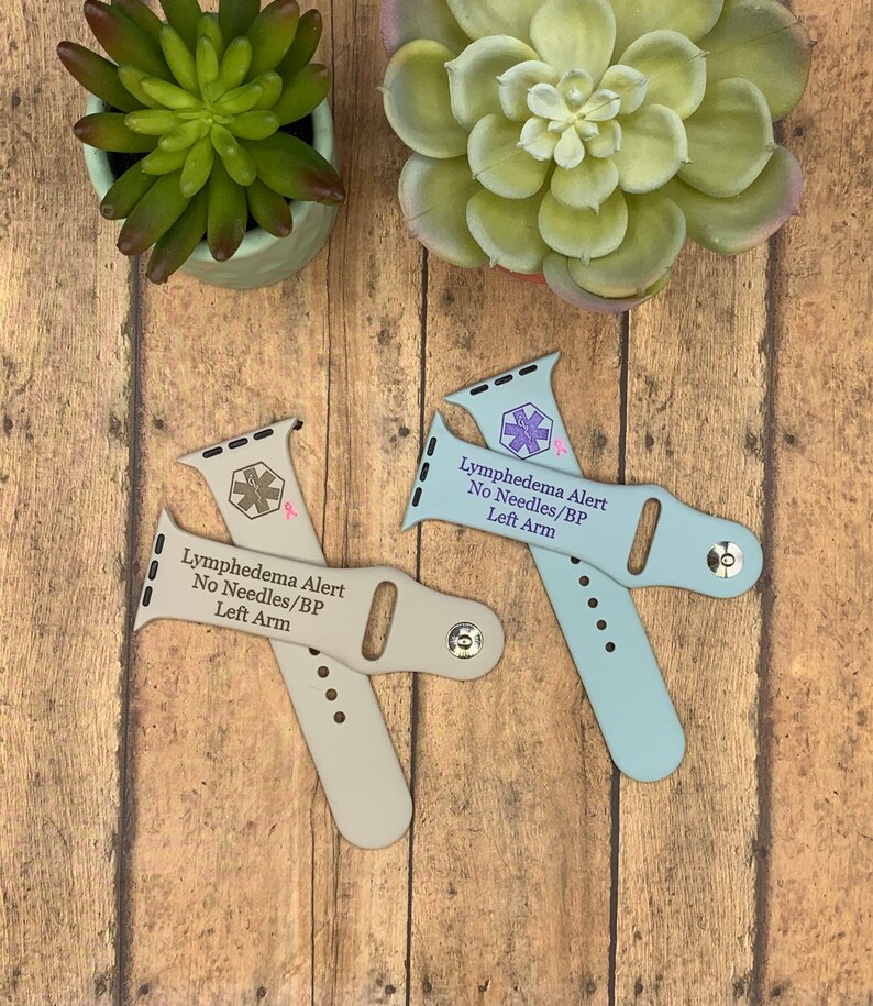 Medical Alert Apple Watch Band Etsy