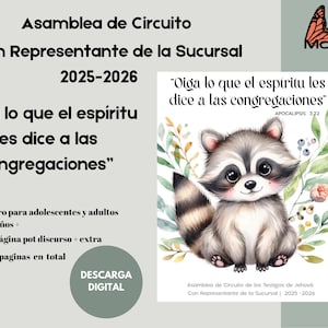 Spanish JW Circuit Assembly 2025-2026: Digital Notebook (Digital Download)