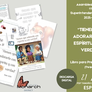 Spanish JW Circuit Assembly Activity Book: Tweens 7-12 (Digital Download)