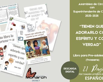 Spanish JW Circuit Assembly Activity Book: Tweens 7-12 (Digital Download)