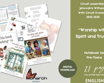Circuit Assembly Workbook for Tweens: "Worship with Spirit and Truth" (Digital Download)